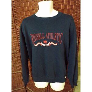 Rare Vintage 90s Russell Athletic Sweatshirt Embroidered Logo XXL